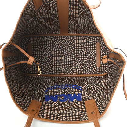 MCM Visetos Large Liz Reversible Shopper Tote Cognac 8 of 17