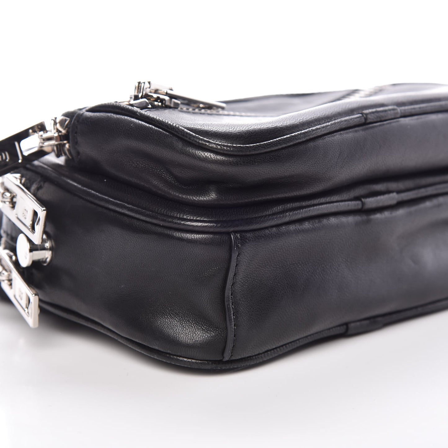 Lambskin Attica Belt Bag Black