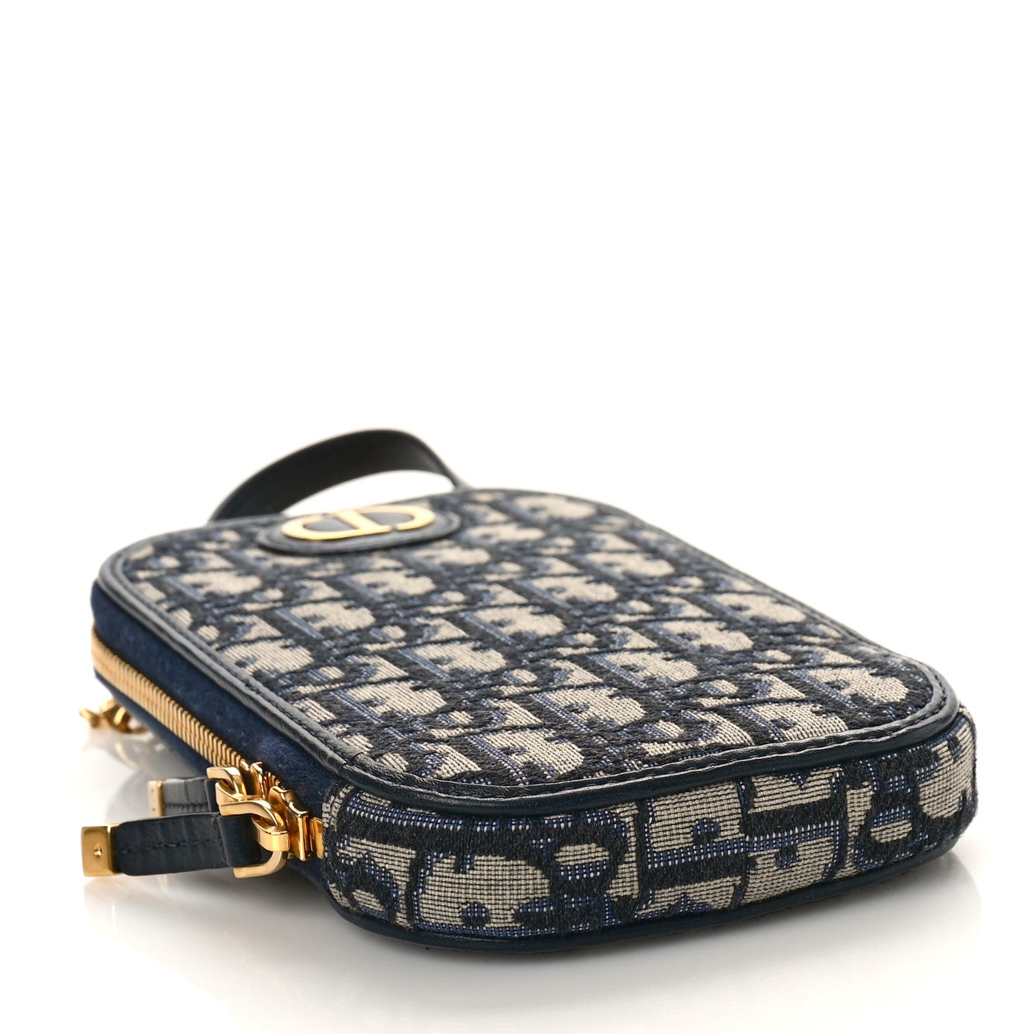 Christian Dior Oblique 30 Montaigne Phone Holder Blue 4 of 8