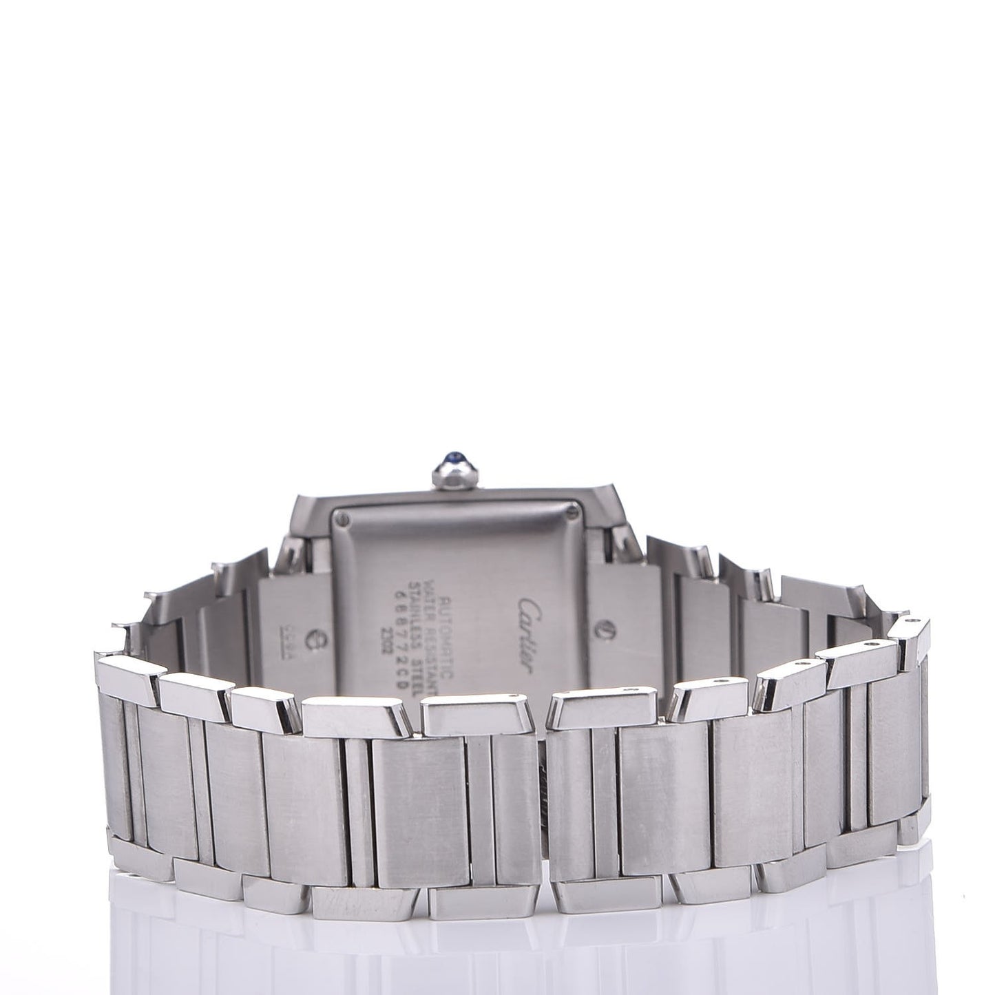 Stainless Steel 28mm Tank Francaise Automatic Watch