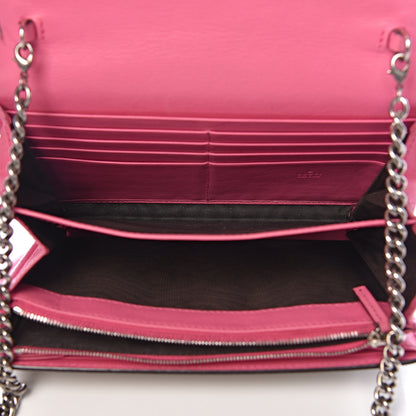 Gucci GG Supreme Monogram Mini Dionysus Chain Wallet Beige Pink 5 of 15