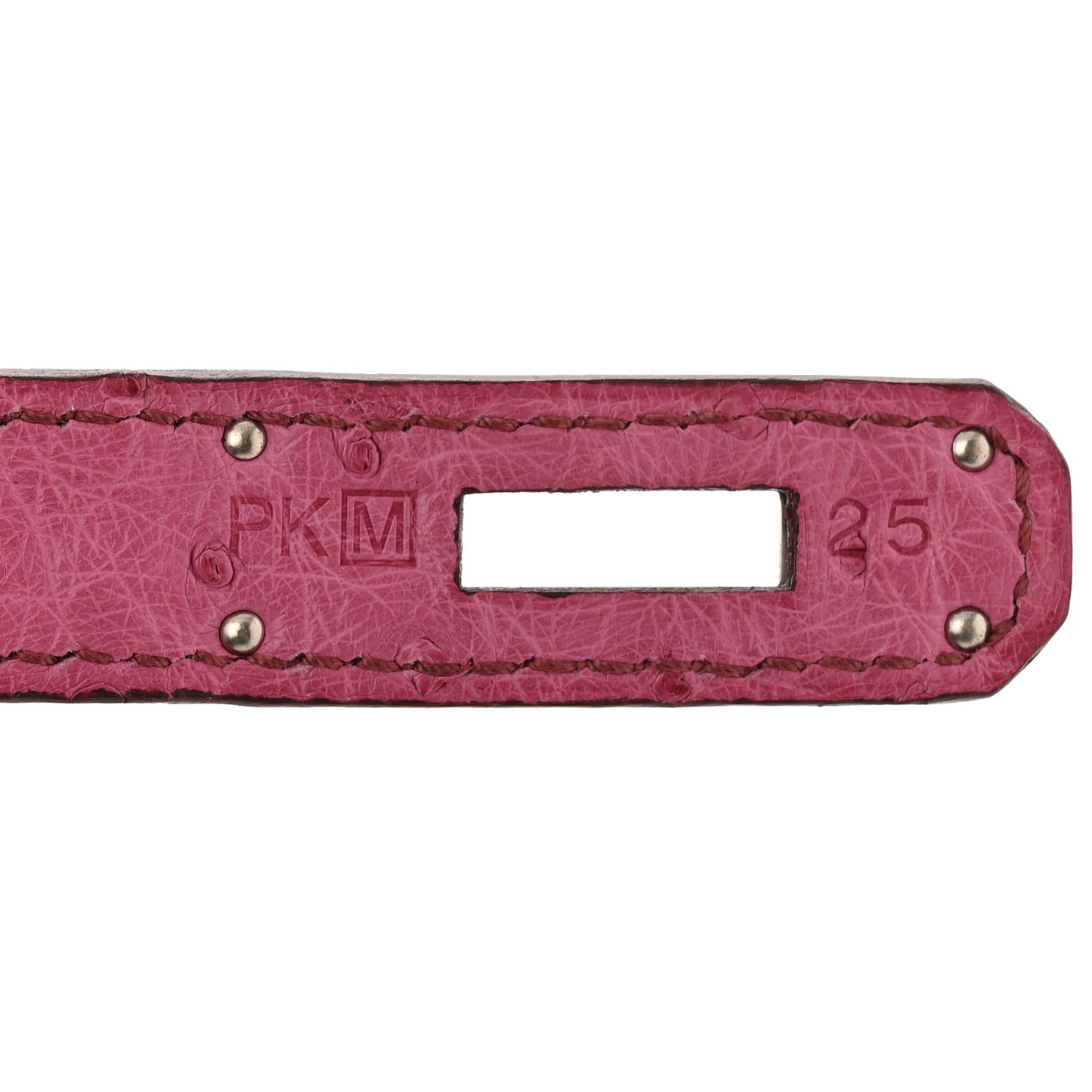 Ostrich Birkin 30 Fuchsia