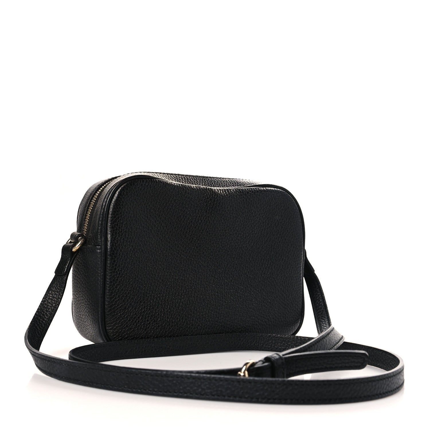 Gucci Pebbled Calfskin Small Soho Disco Bag Black 3 of 9