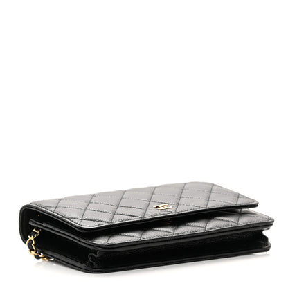 Chanel Caviar Quilted Wallet on Chain WOC Black 4 of 14