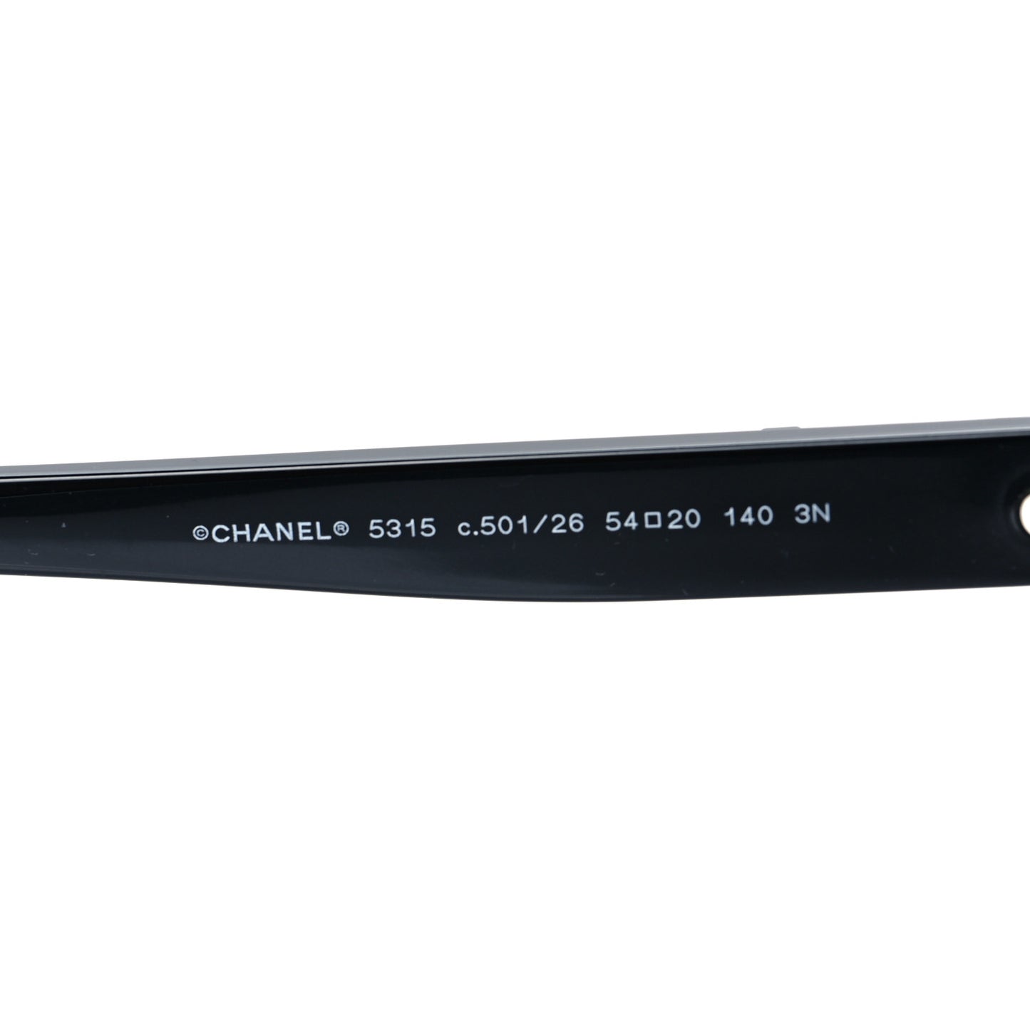 Acetate Pantos Signature CC Sunglasses 5315 Black