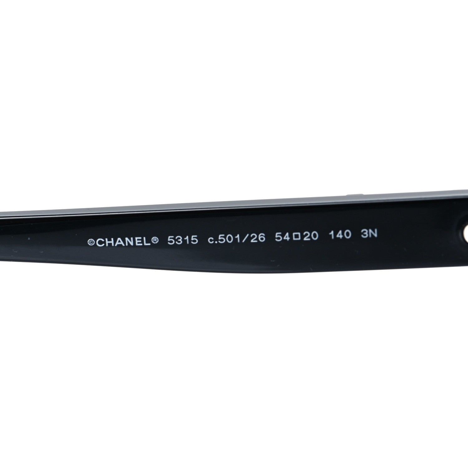 Chanel Acetate Pantos Signature CC Sunglasses 5315 Black 6 of 6