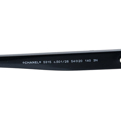 Chanel Acetate Pantos Signature CC Sunglasses 5315 Black 6 of 6