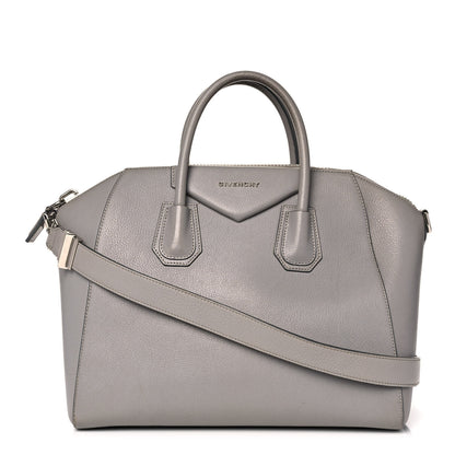 Givenchy Sugar Goatskin Medium Antigona Pearl Grey 1 of 19