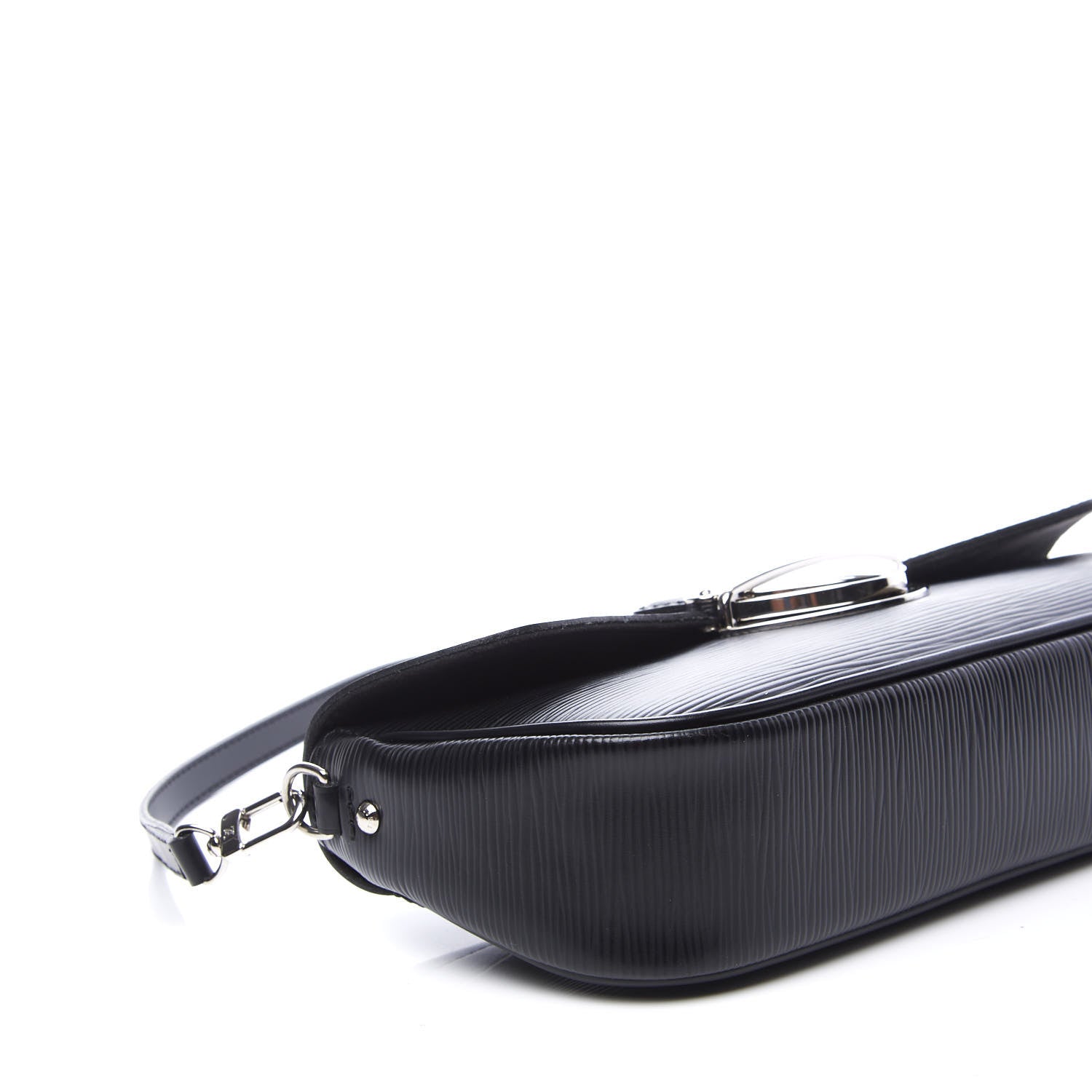 Louis Vuitton Epi Montaigne Clutch Black 5 of 9