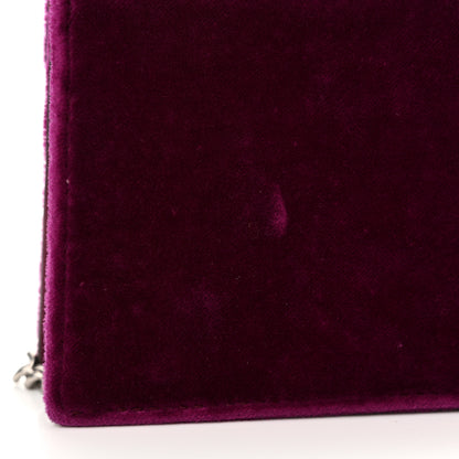 Gucci Velvet Super Mini Dionysus Shoulder Bag Fuchsia Violet Cyclamen 11 of 11
