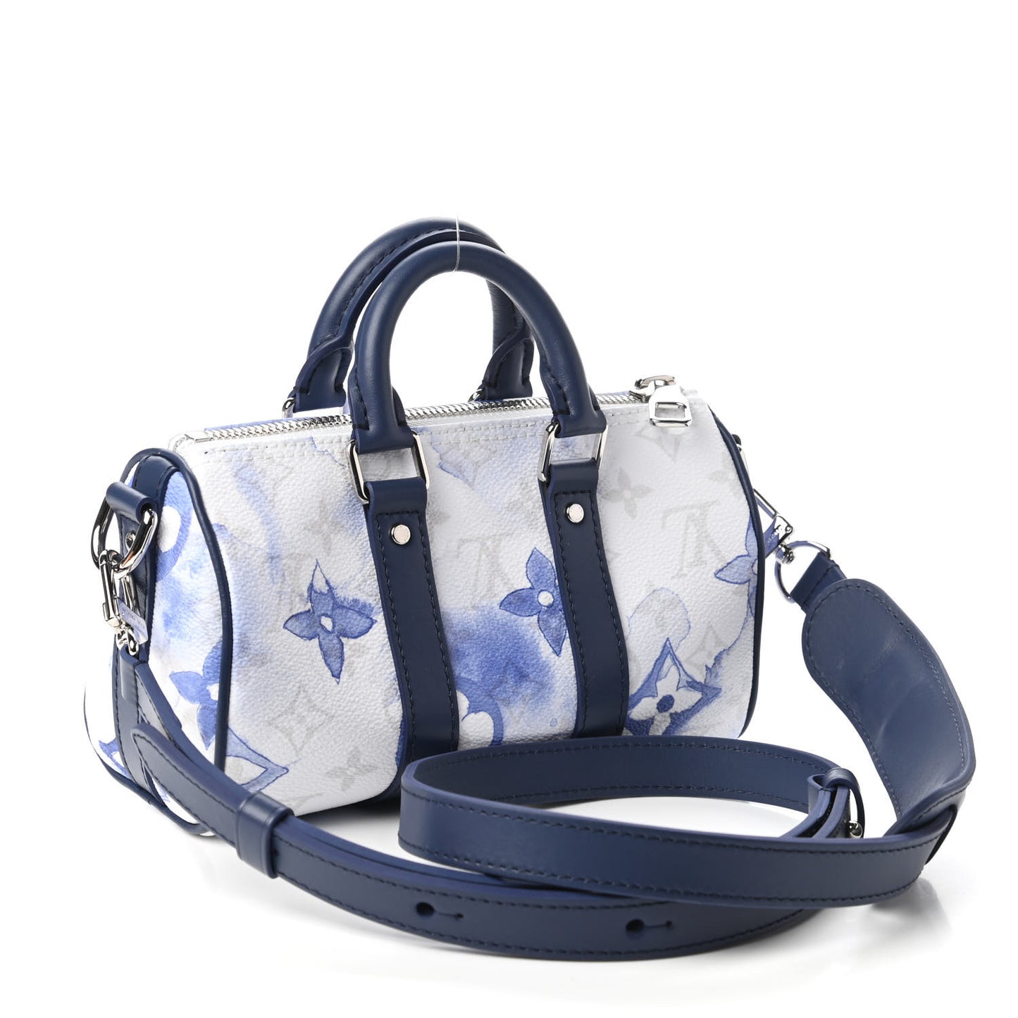 Monogram Watercolor Keepall XS Blue
