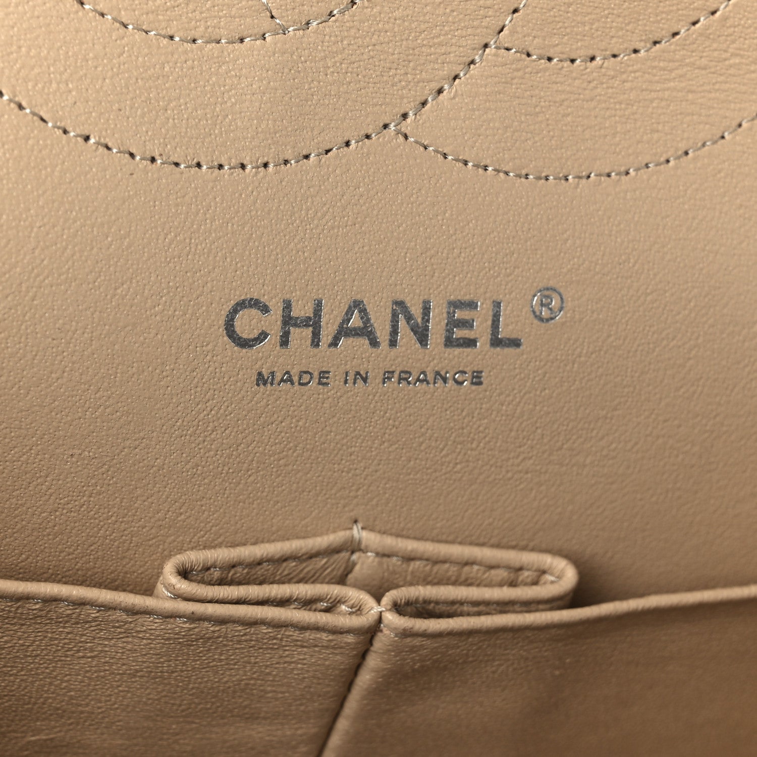 Chanel Caviar Quilted Jumbo Double Flap Beige 6 of 12