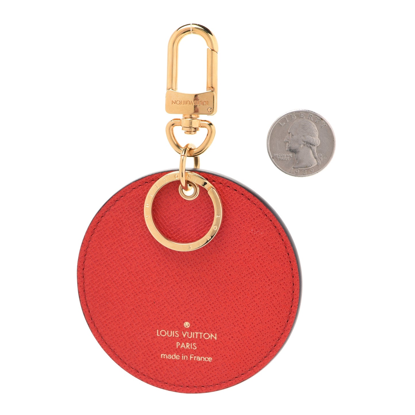 Monogram 2019 Christmas Animation Paris Bag Charm Key Ring