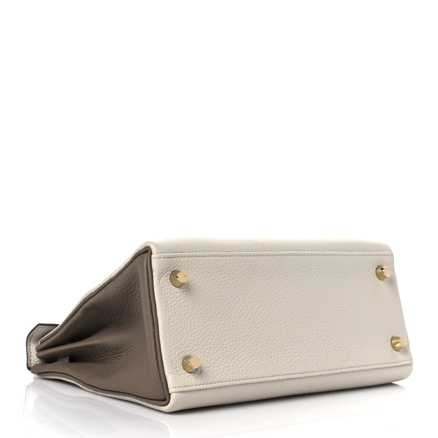 Hermes Togo Horseshoe Kelly Retourne 25 Beton Etoupe 3 of 10