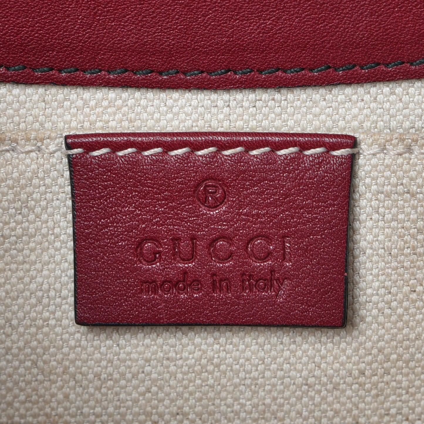 Soft Guccissima Medium Emily Chain Shoulder Bag Classic Ruby