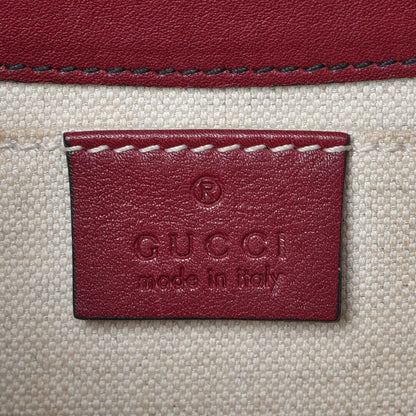 Gucci Soft Guccissima Medium Emily Chain Shoulder Bag Classic Ruby 6 of 12
