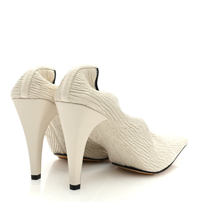 Bottega Veneta Crunch Calfskin Sharpei Pumps 39.5 Trench 4 of 7