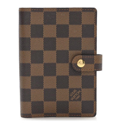 Louis Vuitton Damier Ebene Small Ring Agenda Cover 1 of 6