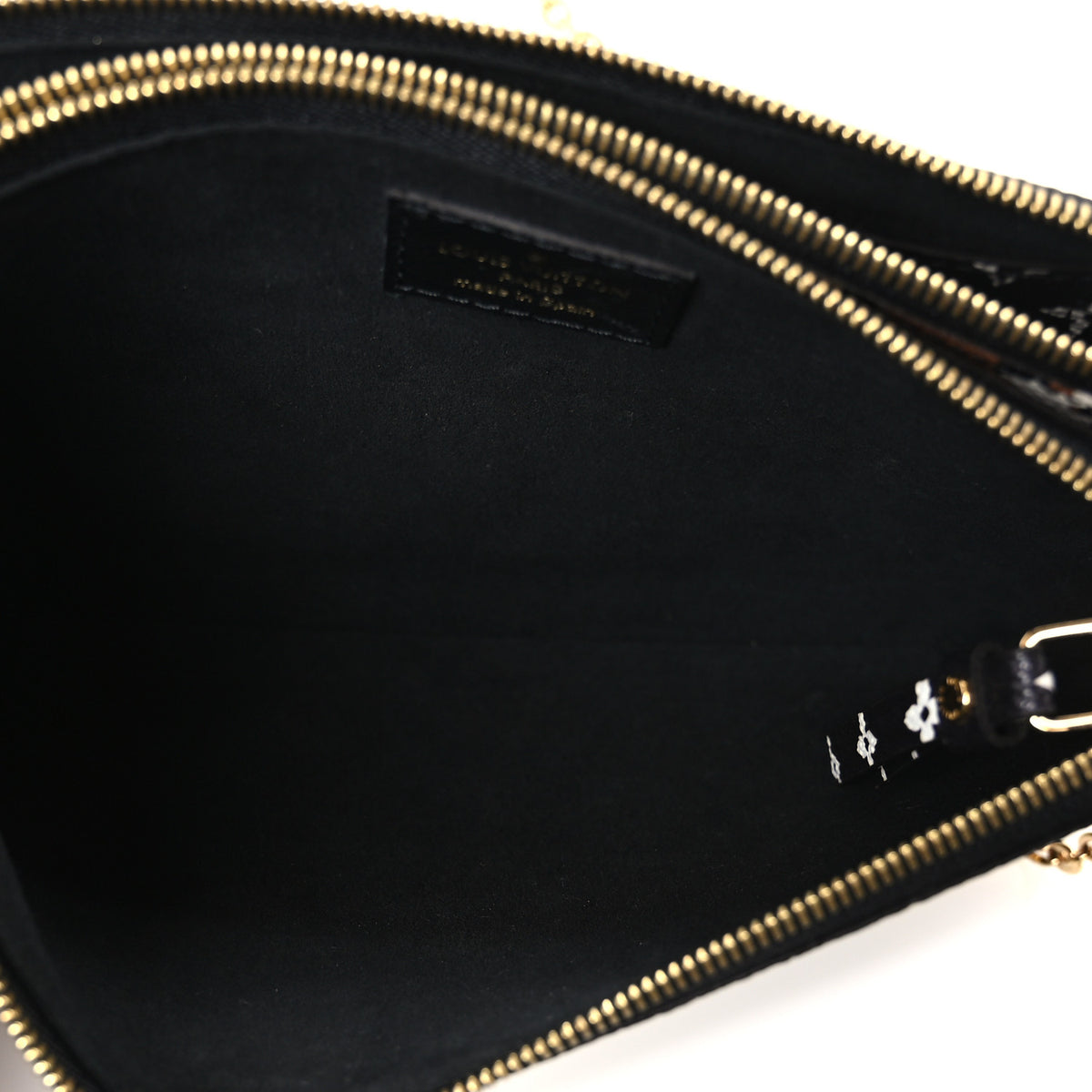 Louis Vuitton Monogram Giant Jungle Pochette Double Zip Black 7 of 12