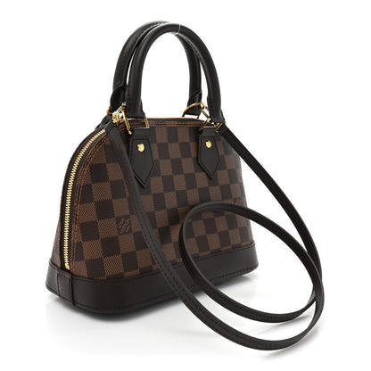 Louis Vuitton Damier Ebene Alma BB 3 of 9