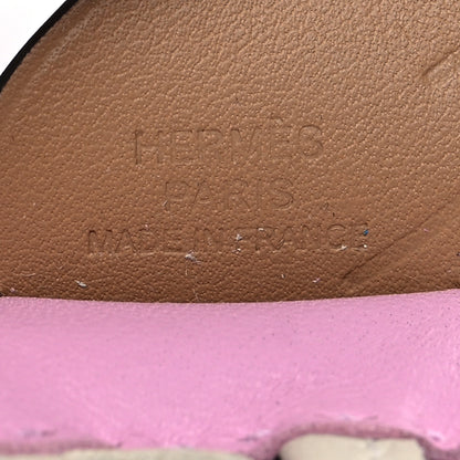 Hermes Milo Lambskin Grigri Rodeo Pegase Horse Bag Charm PM Mauve Sylvestre Craie Chai 3 of 4