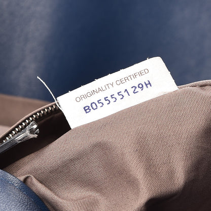 Bottega Veneta Calfskin Intrecciato Tote Dark Denim 7 of 7