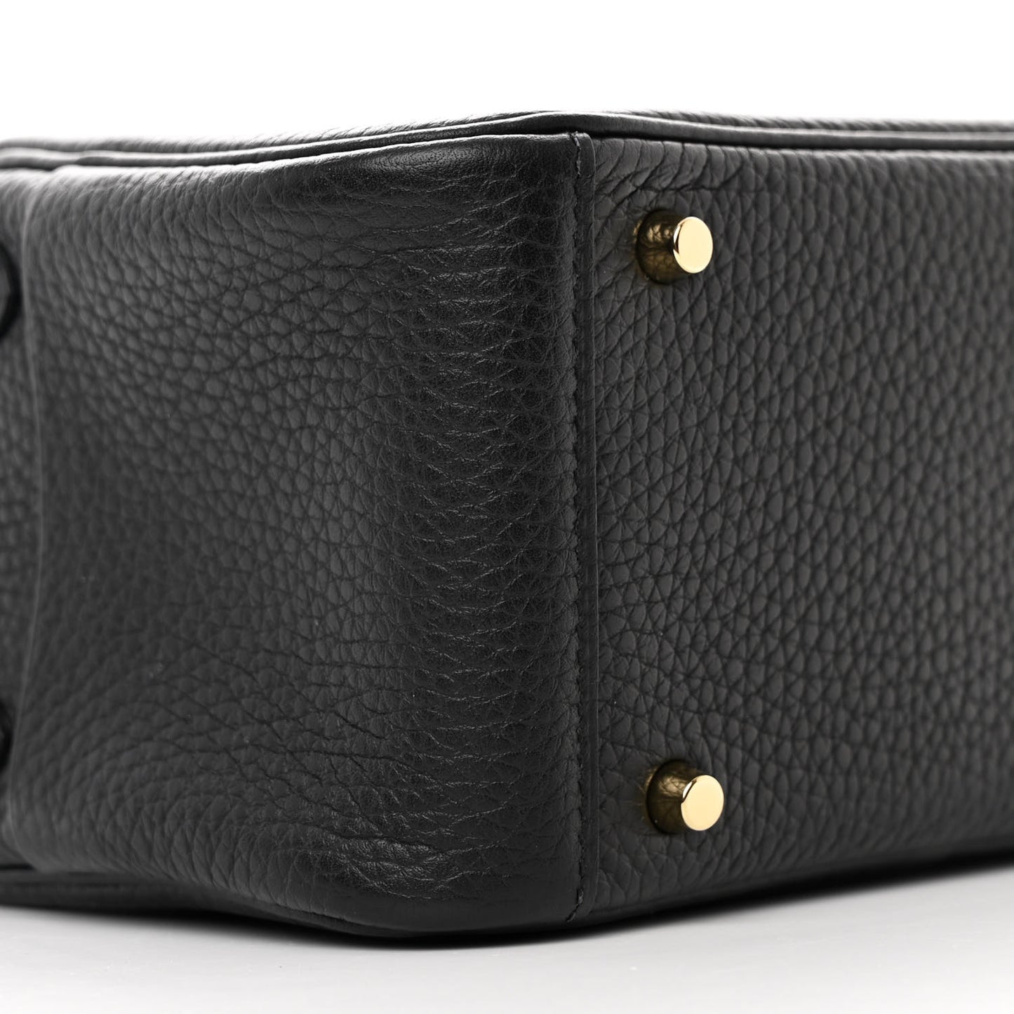 Taurillon Clemence Mini Lindy 20 Black