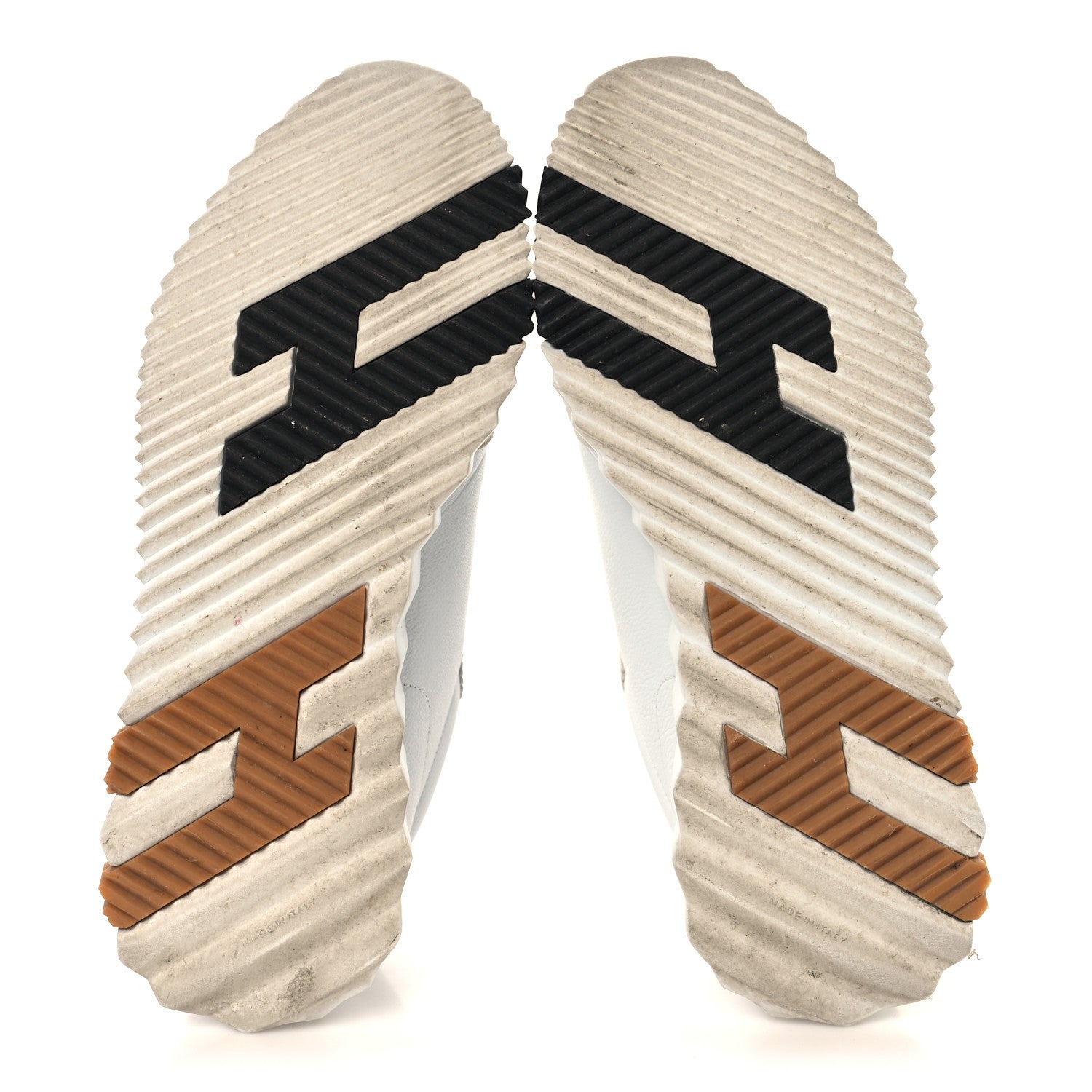 Hermes Calfskin Suede Goatskin Bouncing Sneakers 39 White 6 of 12