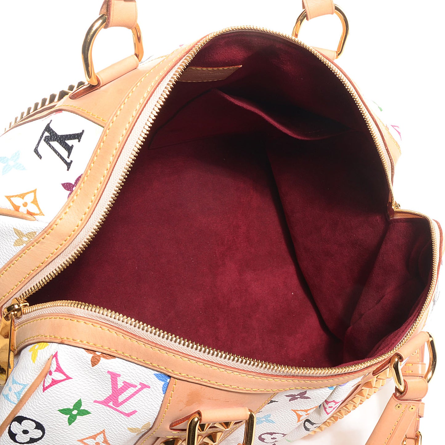 Monogram Multicolor Courtney GM White