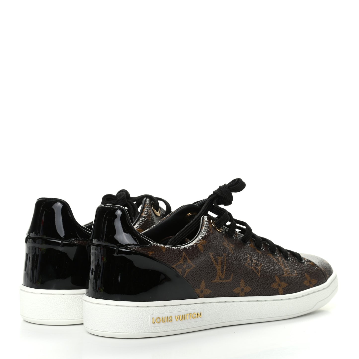 Patent Monogram Frontrow Sneakers