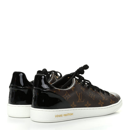 Louis Vuitton Patent Monogram Frontrow Sneakers 4 of 9