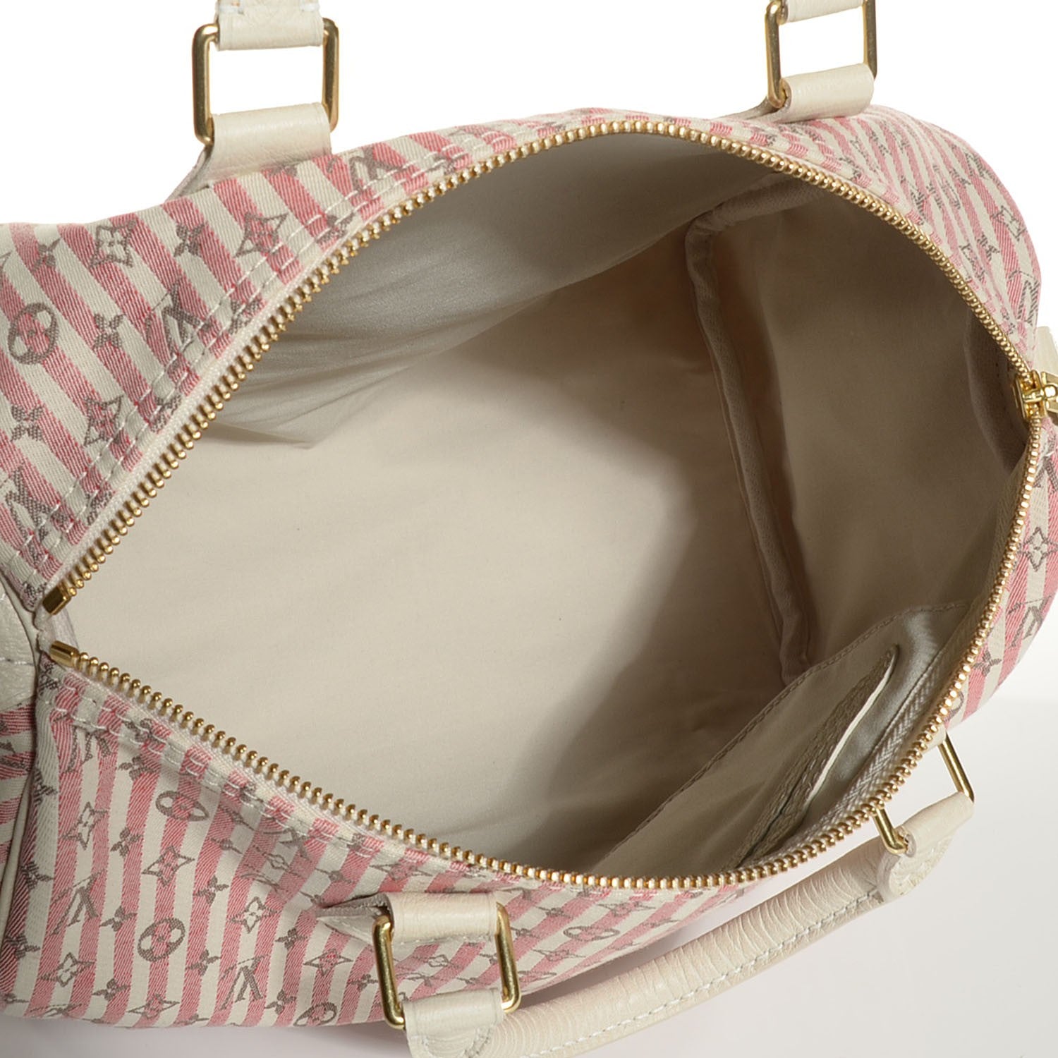 Louis Vuitton Mini Lin Croisette Speedy 30 Rouge 11 of 13