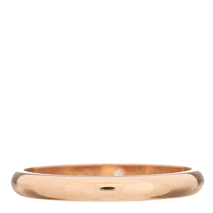 Cartier 18K Pink Gold Diamond 2.6mm 1895 Wedding Band Ring 54 6.75 3 of 7