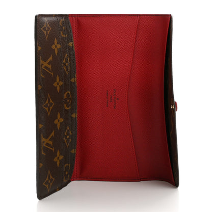 Louis Vuitton Monogram Josephine Wallet Red 6 of 14