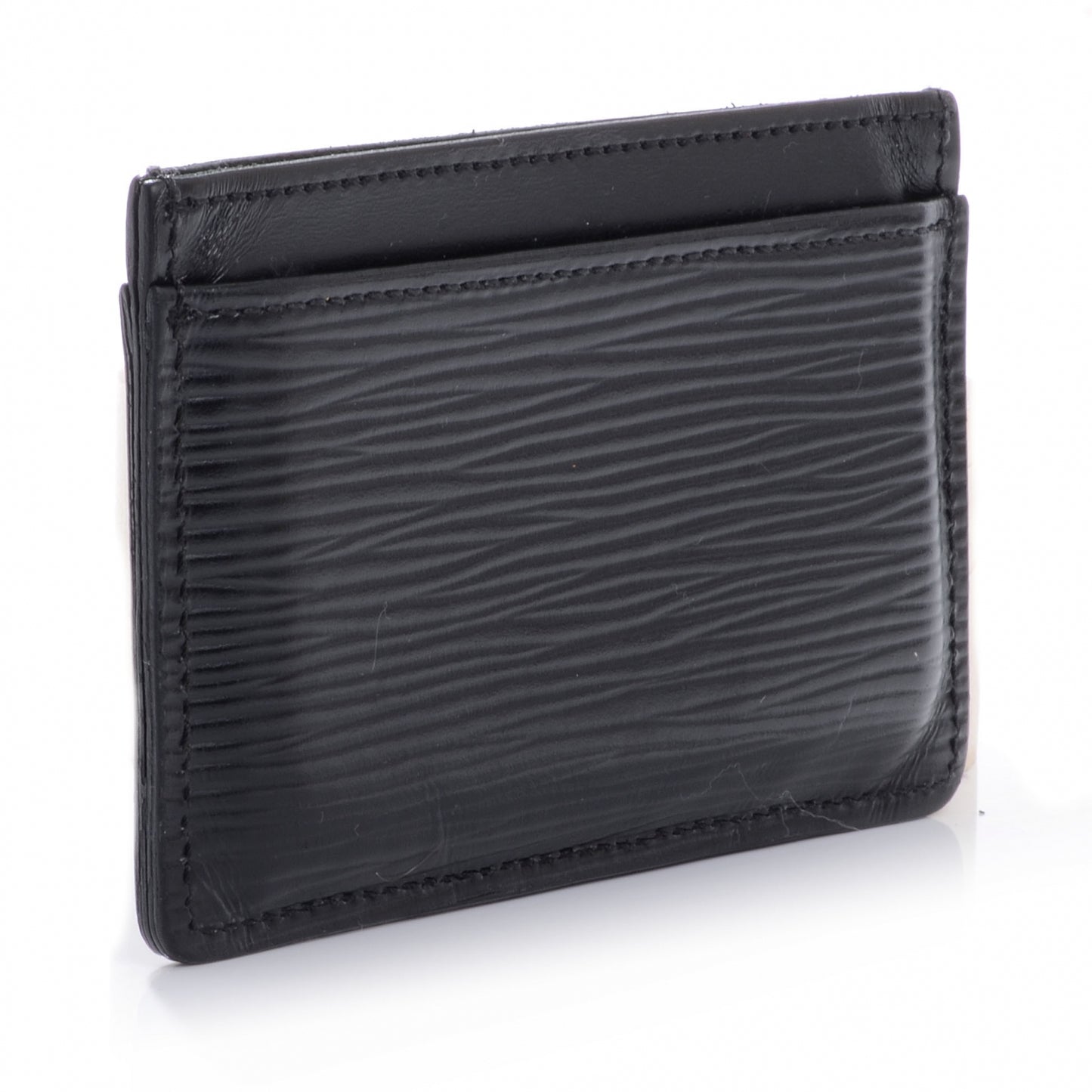 Epi Card Holder Black