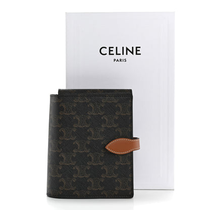 Celine Canvas Triomphe Travel Kit Tan 9 of 9