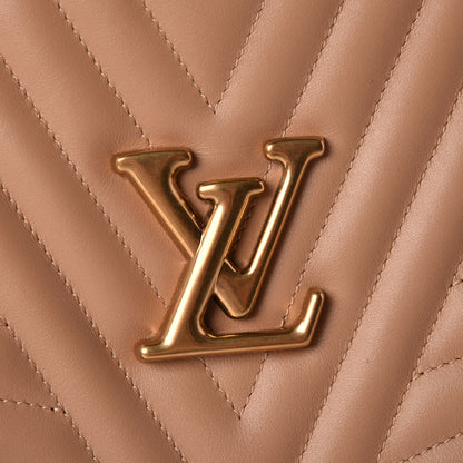 Louis Vuitton Calfskin New Wave Chain Tote Noisette 8 of 12