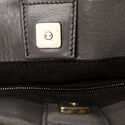 Fendi Vitello Acqua Large Twins Tote Grigio Scuro 11 of 24