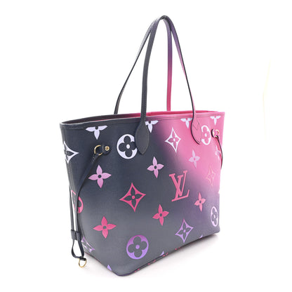Louis Vuitton Monogram Giant Spring In The City Neverfull MM Midnight Fuchsia 3 of 10