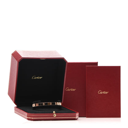 Cartier 18K Pink Gold LOVE Cuff Bracelet 20 4 of 4