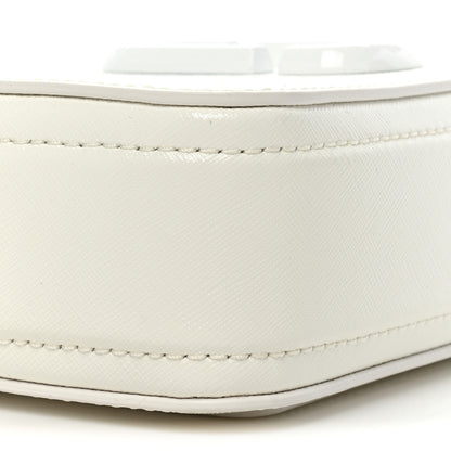 Marc Jacobs Saffiano Small Snapshot Camera Bag White 8 of 8