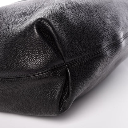Gucci Pebbled Calfskin Large Soho Hobo Black 9 of 15