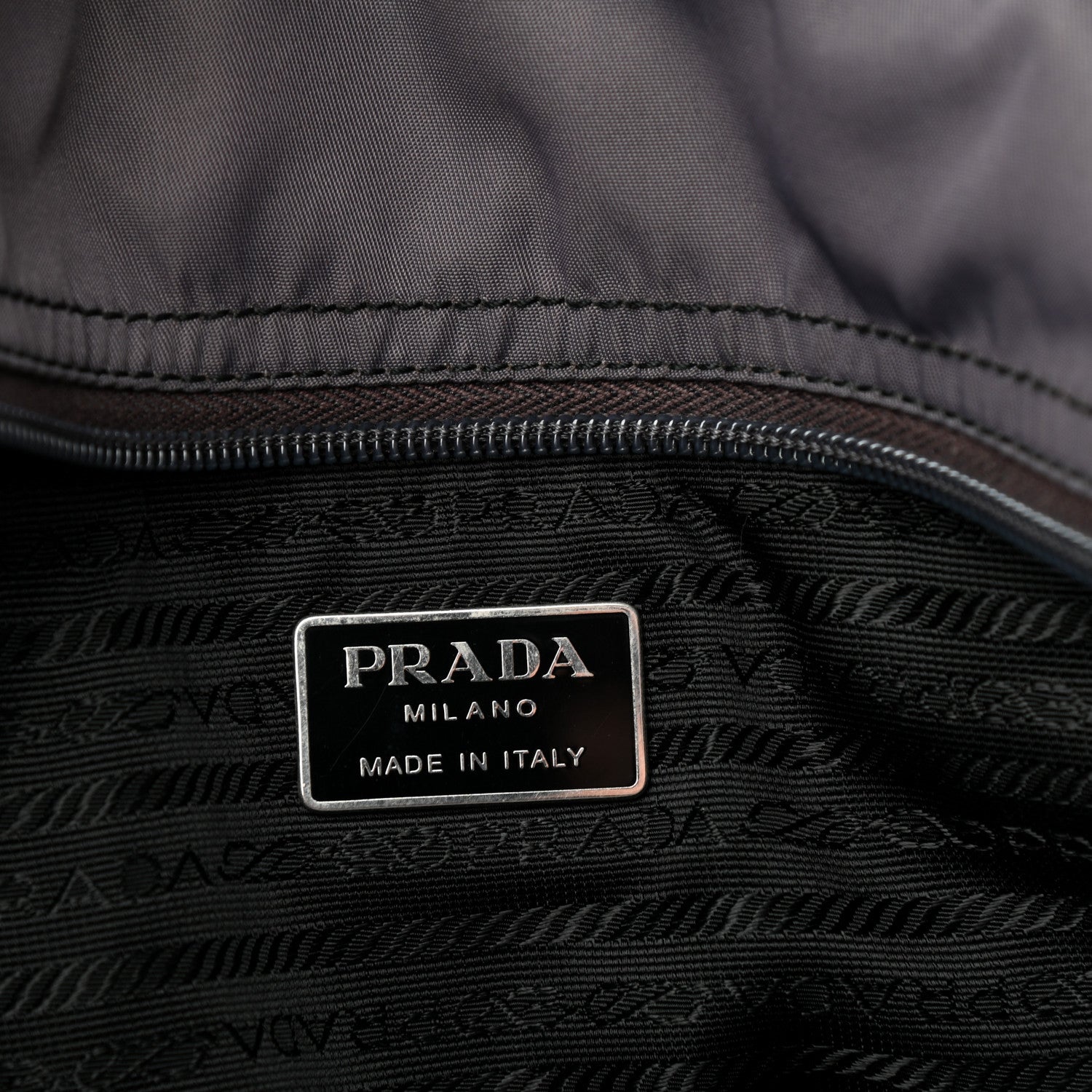 Prada Tessuto Nylon Tote Ardesia 6 of 11