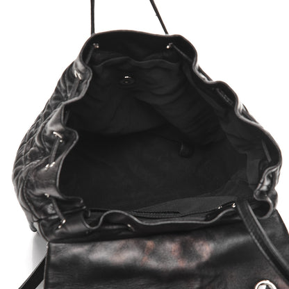 Chanel Lambskin Quilted Large Urban Spirit Backpack Black 5 of 8