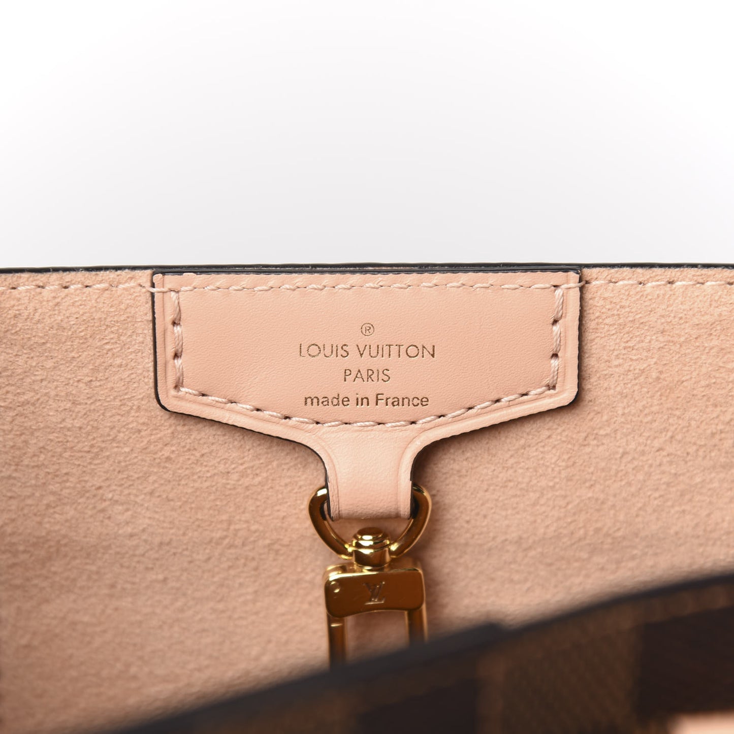 Damier Ebene Belmont PM Venus Pink