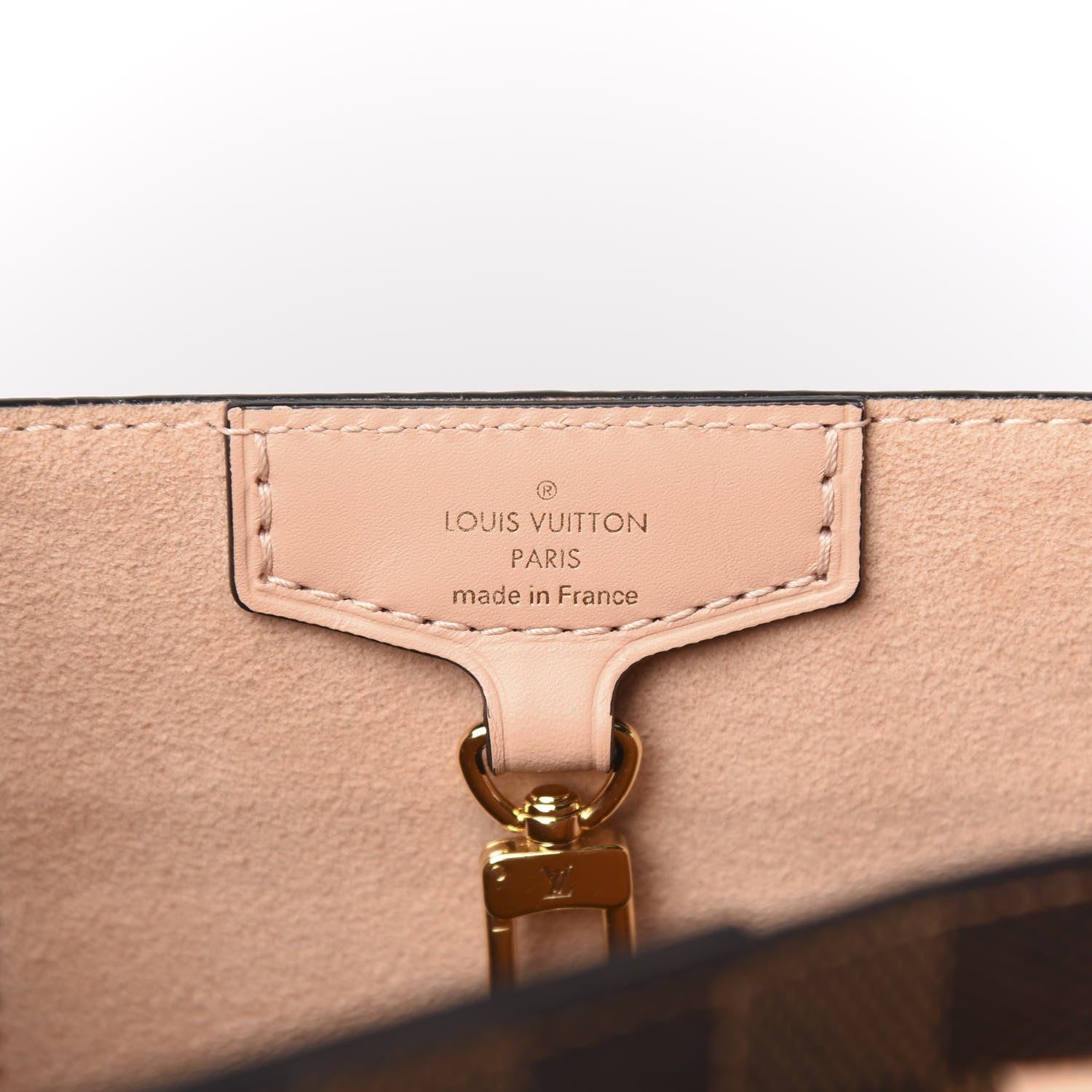 Louis Vuitton Damier Ebene Belmont PM Venus Pink 5 of 10