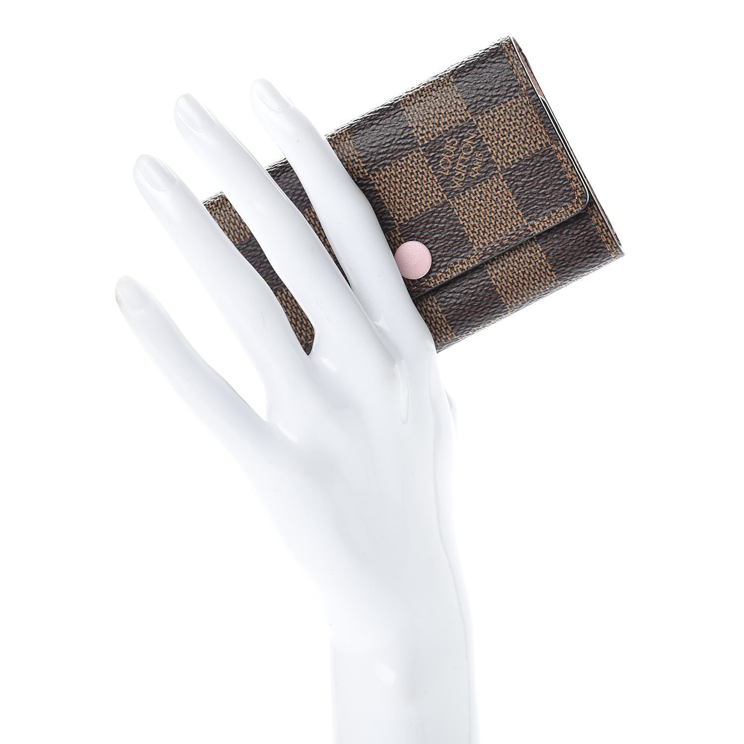 Louis Vuitton Damier Ebene Multicles 6 Key Holder Rose Ballerine 2 of 7