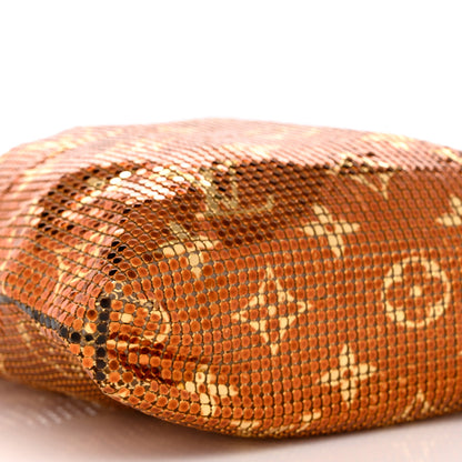 Louis Vuitton Monogram Mesh Metal Frances Gold 9 of 12