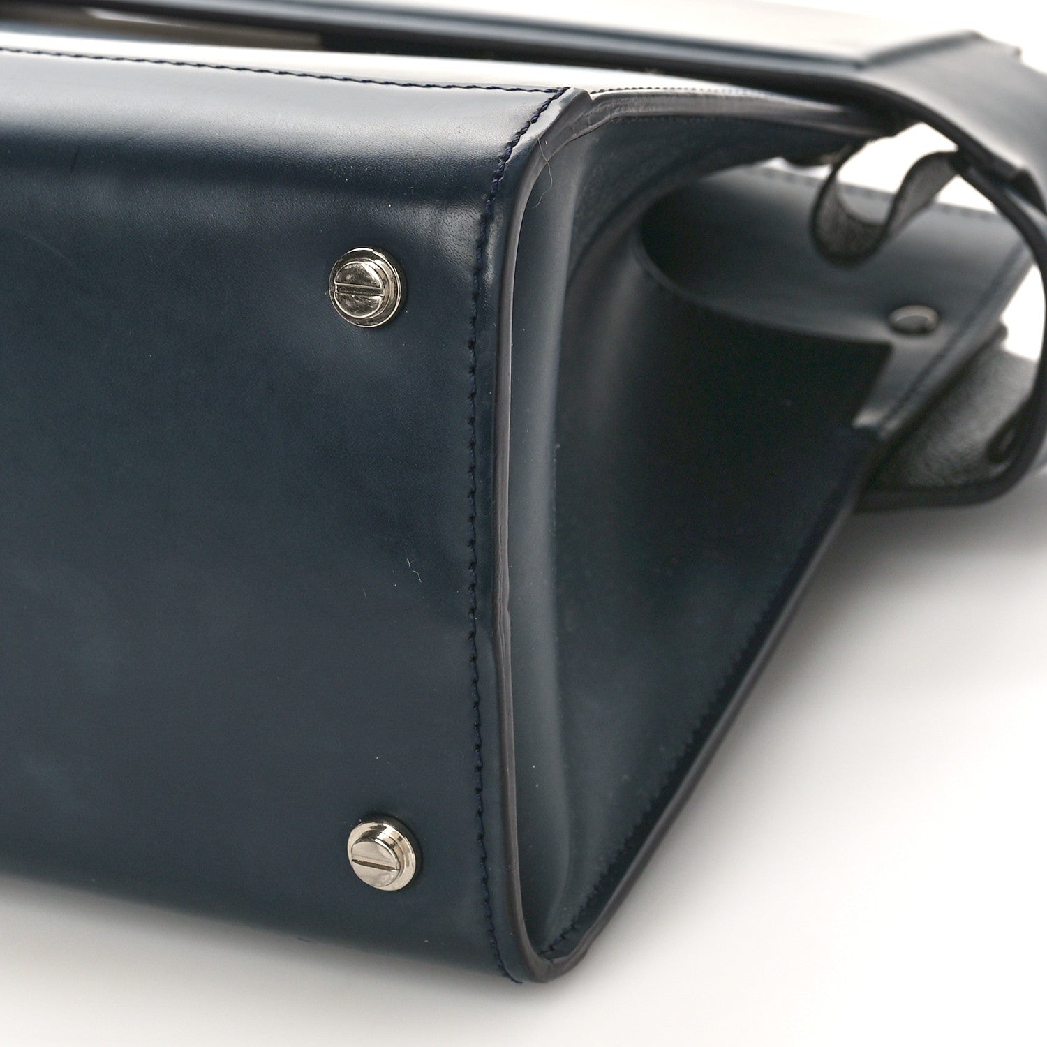 Givenchy Smooth Calfskin Small Horizon Satchel Night Blue 8 of 8