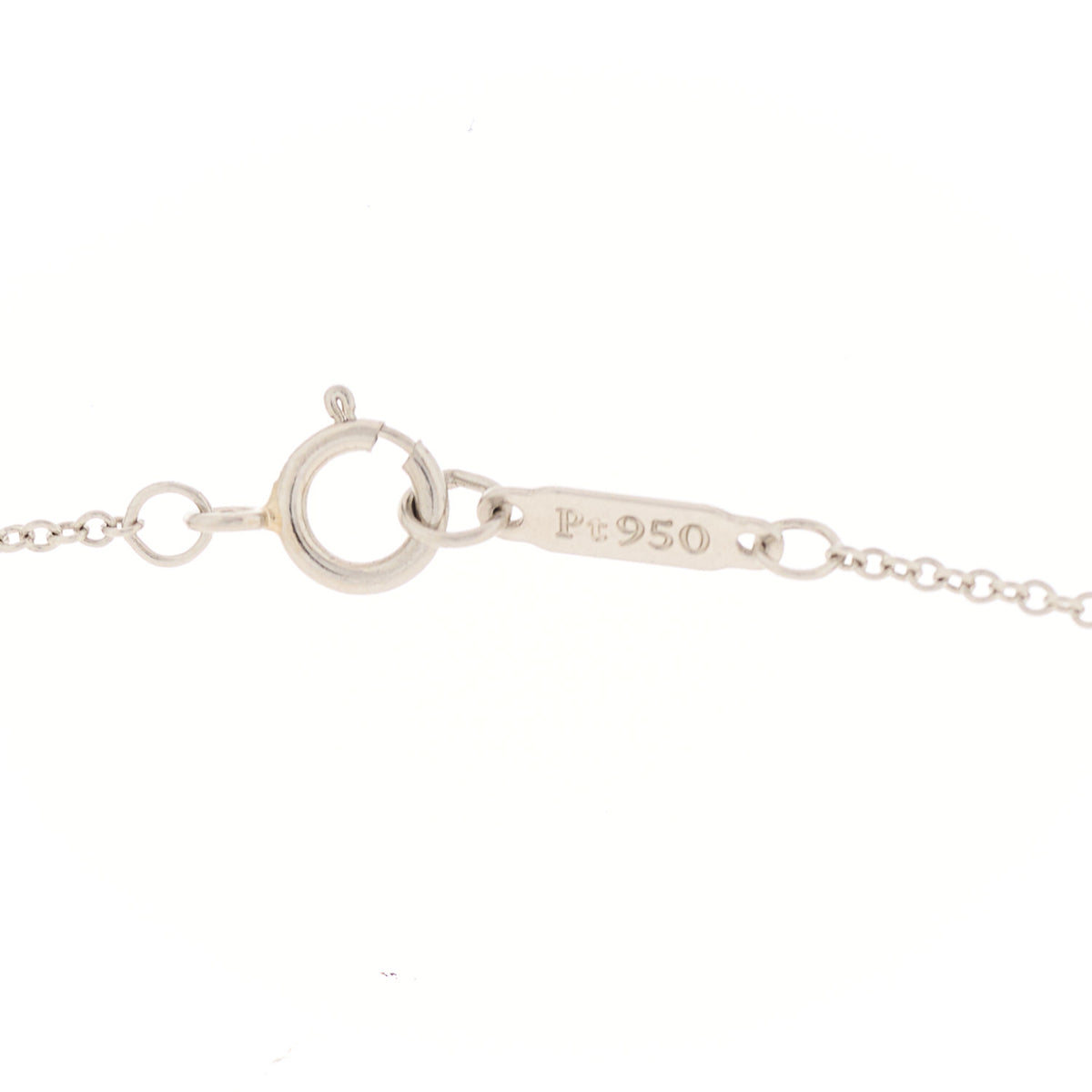Platinum Diamond .13ctw Circlet Pendant Necklace
